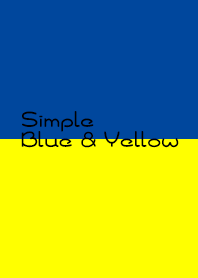 Simple Blue & Yellow