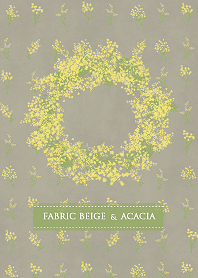Fabric beige & Acacia [2]