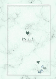 Marble and heart bluegreen39_2