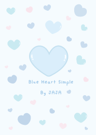 Blue Heart Simple By JAJA - 03