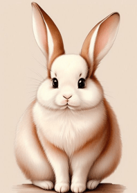 กระต่ายที่น่ารัก Pidpl