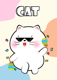 White Cat Love Party Theme