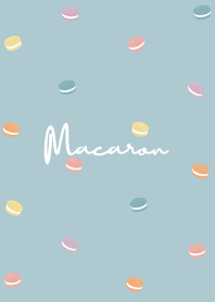 colorful marcaron - sea blue