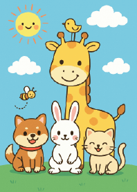 สัตว์น้อยน่ารักในโลกธรรมชาติ