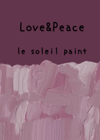 Oil painting art [le soleil paint 268]