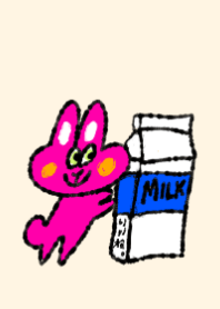 pink rabbit #theme