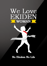 We Love Ekiden WOMAN (BLACK)