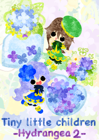Tiny little children -Hydrangea 2-