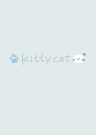Kitty cat. -simple white cat theme. 2