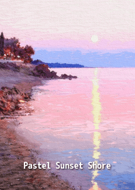 Pastel Sunset Shore