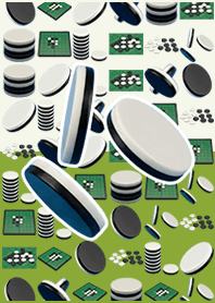 reversi Muted Green