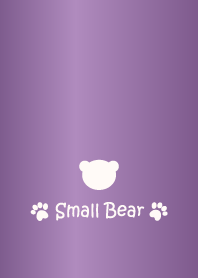 Small Bear *GLOSSYPURPLE 5*