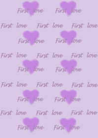 Simple style - purple heart