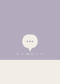 SIMPLE(beige purple)V.1817b