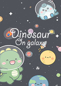 Dinosaur go to galaxy!!