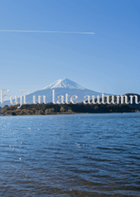 Fuji in late autumn