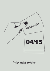 生日顏色 4月15日 簡單