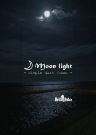 Moon Light simple dark theme