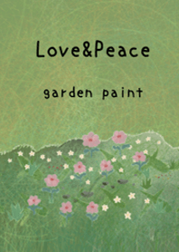 Oil painting art [garden paint 480]