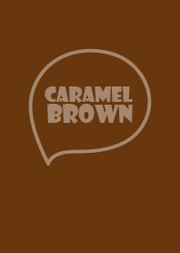 Love caramel brown Theme