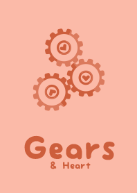 Shape Gears&Heart Saichel Pink