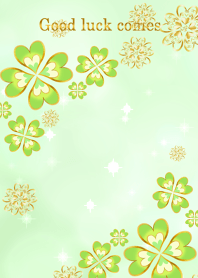 Happy green clover.
