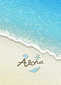 水彩画*アラモアナ♡ハワイ＊ALOHA+156