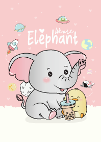 Elephant Space (Pink)