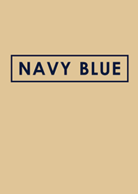Navy Blue in Beige II