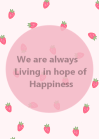 strawberry / natural pink