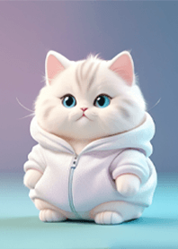 แมวอ้วนกลิ้งไปกลิ้งมา