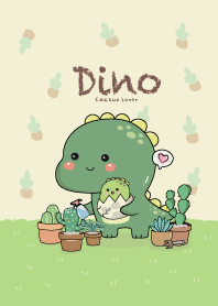 Dino & Cactus Lover (Green)