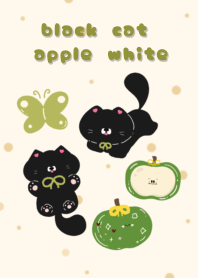 black cat apple white1