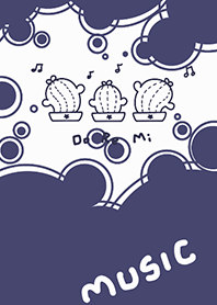 Twisted Cactus J-Dark Blue (bw1)