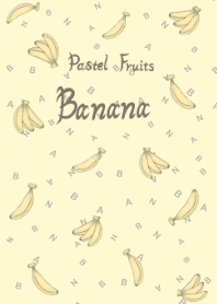 パステル　フルーツ　「バナナ」