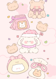 rabbit bear candy