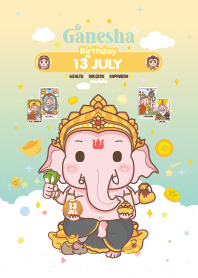 Ganesha x July 13 Birthday