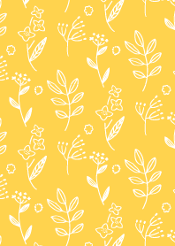 Simple yellow flower textiles!