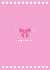 simple angel heart Theme Ribbon 06