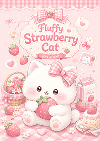 Fluffy Strawberry Cat