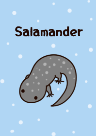 ゆるかわいいサンショウウオの着せかえ