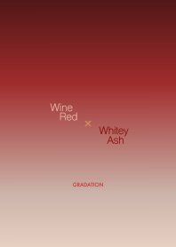 WineRed×WhiteyAsh <大人カラーリング>