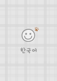 Korea Plaid<Pad>gray