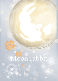 Beige Blue : Lucky Moon &  Rabbit