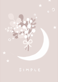Simple crescent and bouquet14