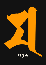 BONJI [ma] BLACK ORANGE (0864