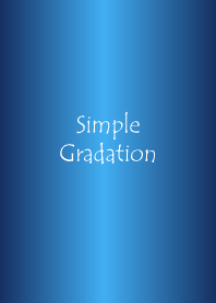 Simple Gradation -GlossyBlue 10-