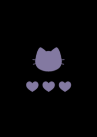 cute cat&heart(dusty color4-07)