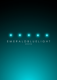 EMERALD BLUE LIGHT -MEKYM- #cool