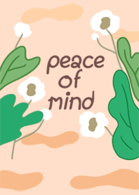 peace of mind.